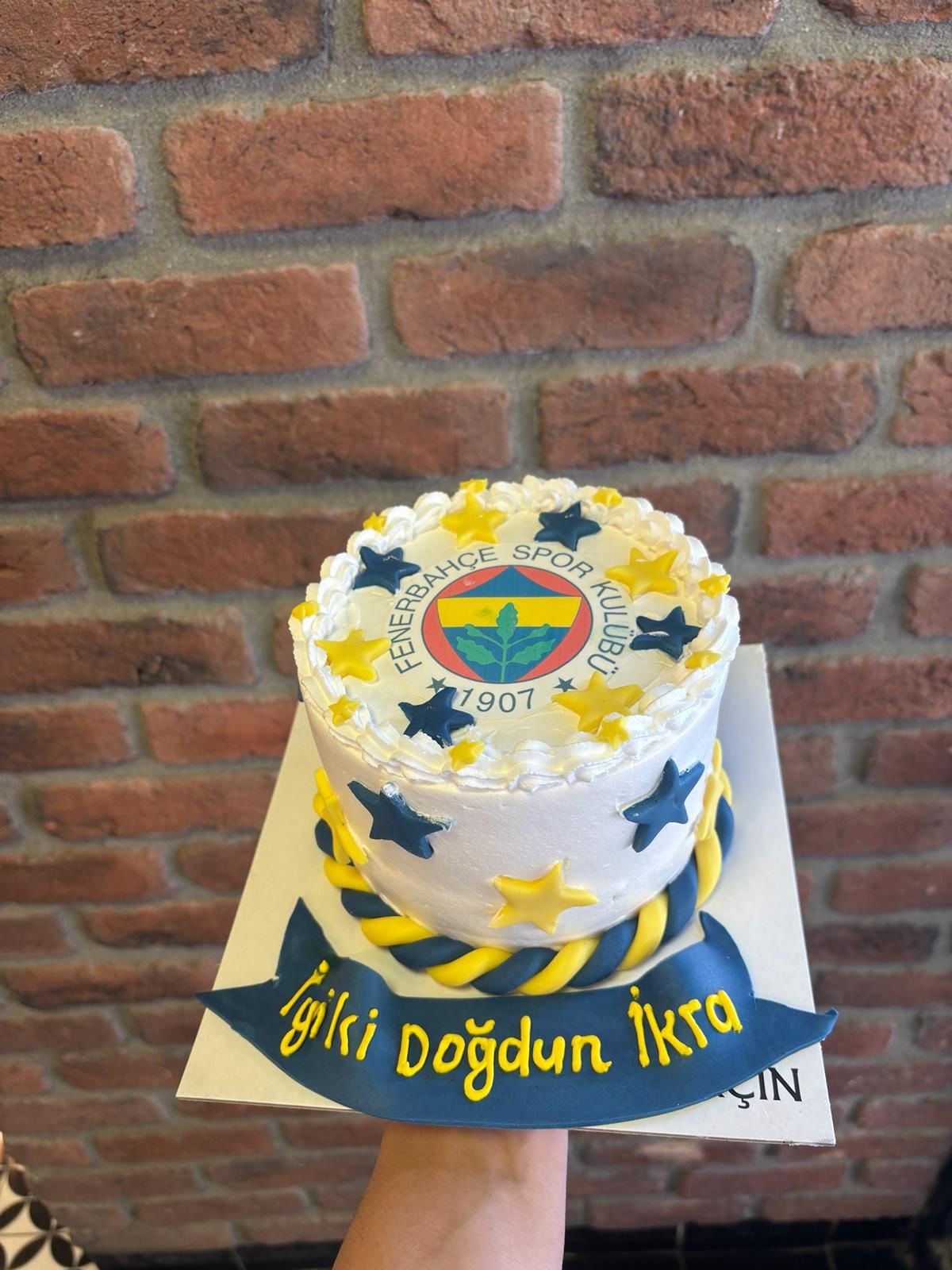 Takım Pastası özel sipariş yaş pastası